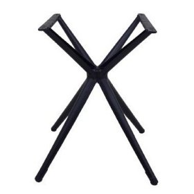 Base de mesa OASIS, resina negra , altura 72 cms - Bases de mesa