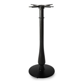 Base de mesa TÁMESIS, alta, negra, 43 cms de diámetro, altura 108 cms - Bases de mesa