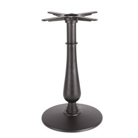 Base de mesa TÁMESIS, negra, 43 cms de diámetro, altura 72 cms - Bases de mesa