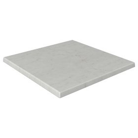 Tablero de mesa Werzalit-Sm, 70 MARMOR BIANCO, 70 x 70 cms* - Chollos