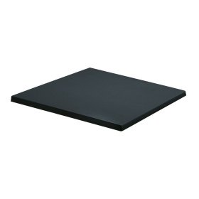 Tablero de mesa Werzalit SM, NEGRO 55, 80 x 80 cms* - Tableros de 80 x 80 cms