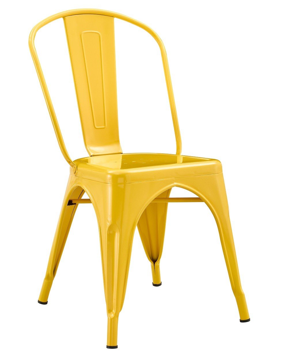 Silla DORMA EK TEDMILI YELLOW - Sillas de metal