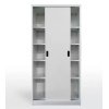 white  metálica MPOLIO 2C1A  3 cajones grey ral 7035 - Muebles metálicos