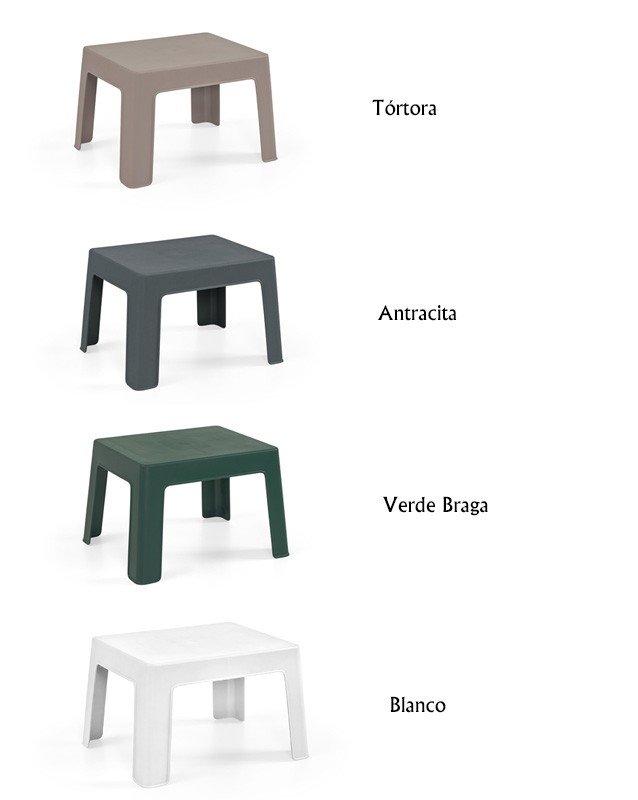 Mesa CARbaja white - Mesas auxiliares y de centro