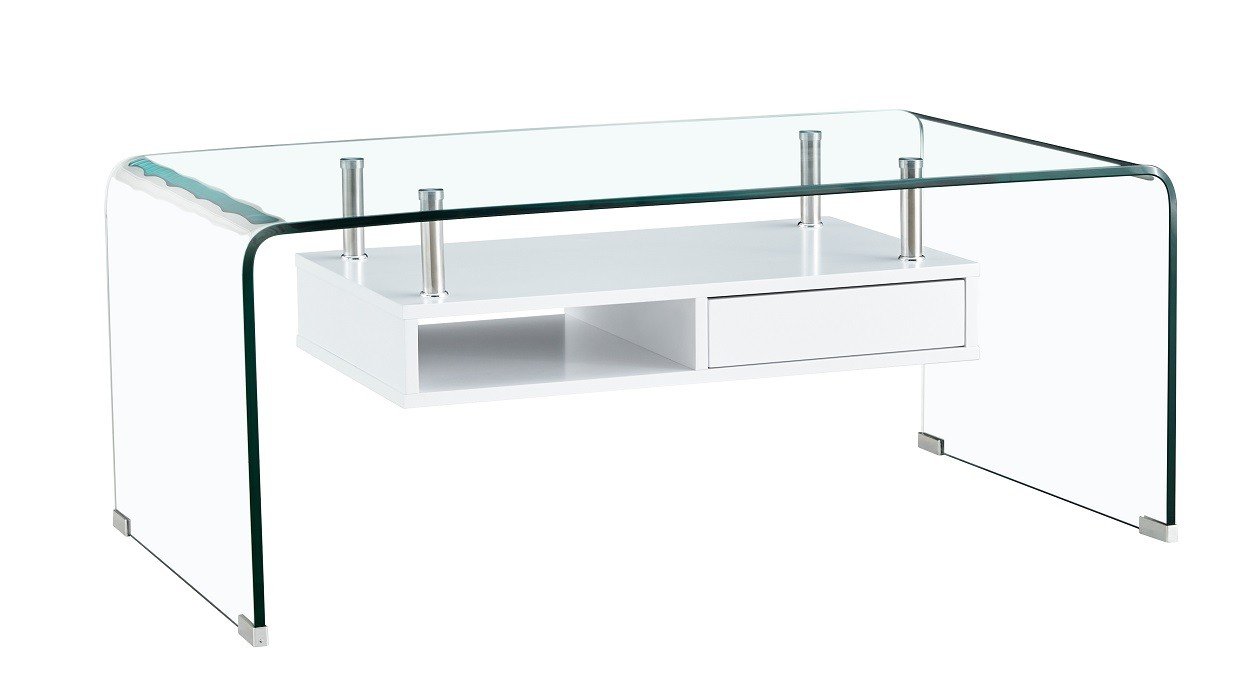 Mesa WARKNE baja estante white - Mesas auxiliares y de centro