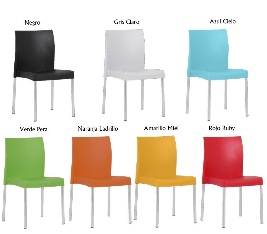 Silla NDRASA black - SILLAS