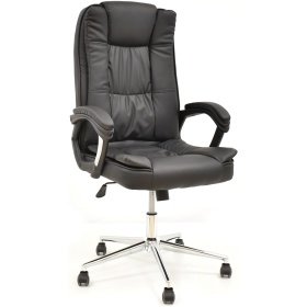 Sillón  oficina KEDU  gas  simill black - OFICINA