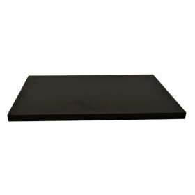 Tablero de melamina 30 mm, NEGRO 10, 120 x 80 cms - Tableros de 120x80 cms