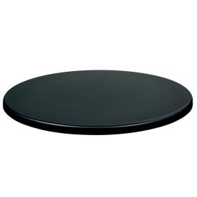 Tablero de mesa Werzalit WER-UNIART, Negro 3190, 70 cms de diámetro - Tableros de 70 cms de diámetro