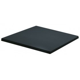 Tablero de mesa Werzalit WER-UNIART, Negro 3190, 80×80 cms - Tableros de 80 x 80 cms