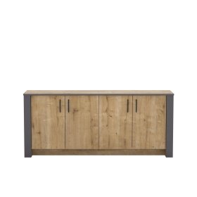 Aparador PPALIPHI  roble con grey oscuro 1 - MUEBLES PARA SALÓN