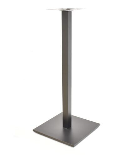 mesa LYBE alta white  black - Bases de mesa
