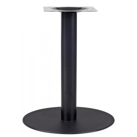 mesa MBAYBO 60 tubo redondo black - Bases de mesa