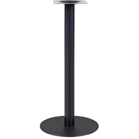 mesa MBAYBO tubo redondo black - Bases de mesa