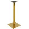 mesa ROCATRO 72DO  inoxidable dorada - Bases de mesa