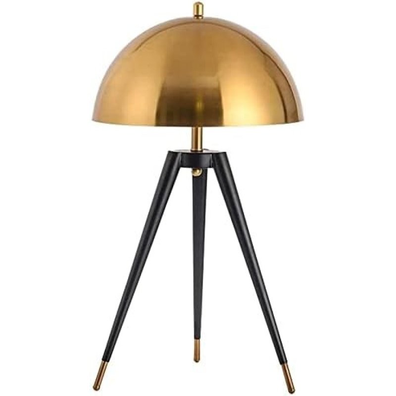 Lampara ALBERTO   black dorada - ILUMINACIÓN