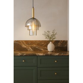 Lámpara LGEFO   dorada - Lámparas colgantes y de techo