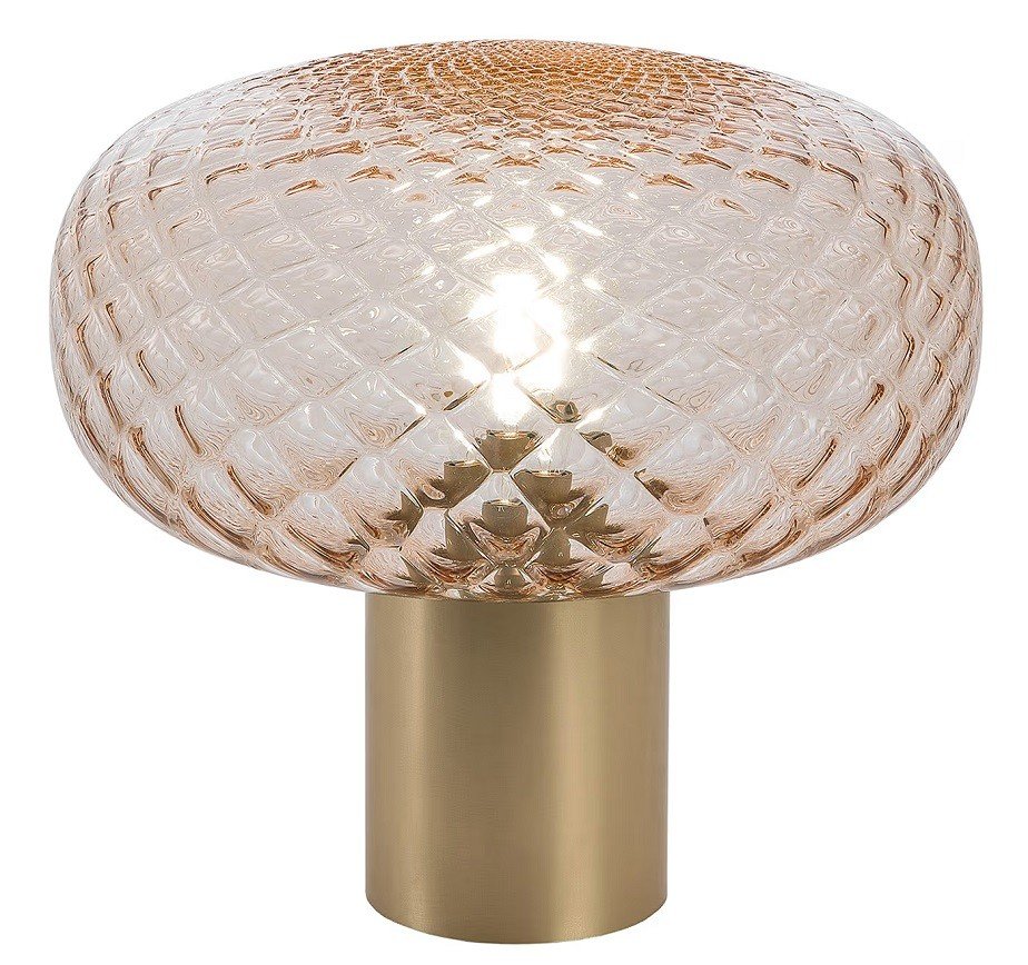 Lámpara RAGE SOH28 dorada - Lámparas de sobremesa