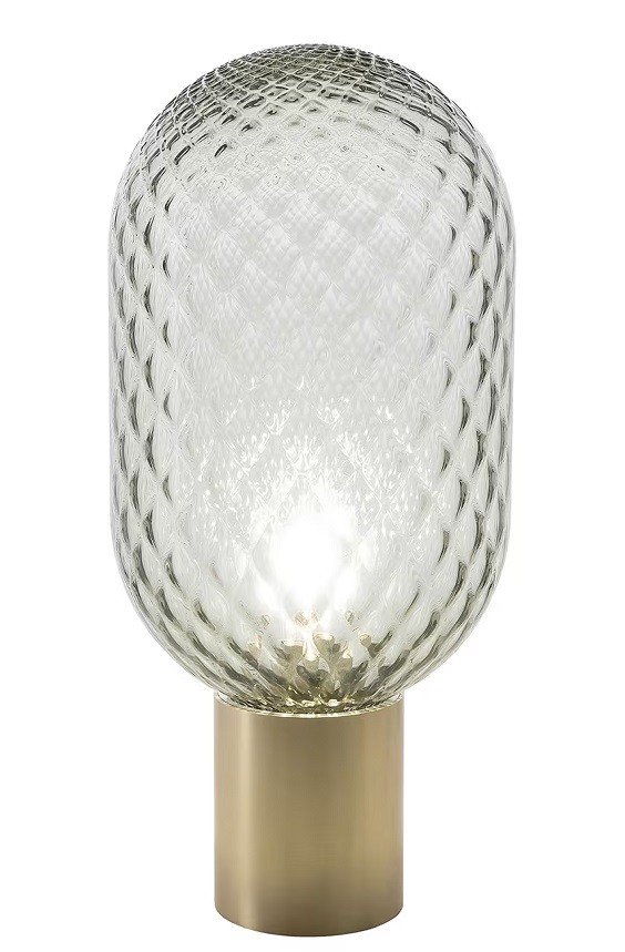 Lámpara RAGE SOH43 dorada - Lámparas de sobremesa