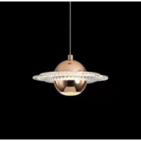 Lámpara GESVINE dorada - Lámparas colgantes y de techo