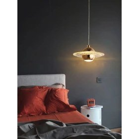 Lámpara GESVINE   dorada - Lámparas colgantes y de techo