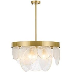 Lámpara HRANO dorada - Lámparas colgantes y de techo