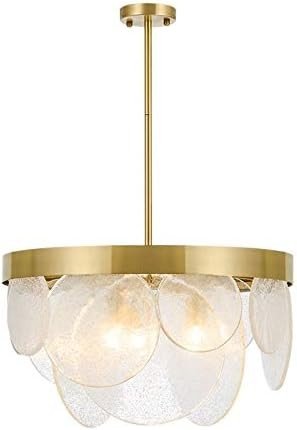 Lámpara HRANO dorada - Lámparas colgantes y de techo