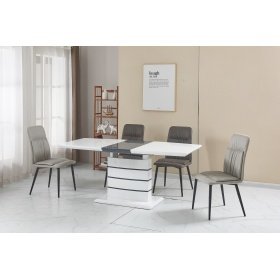Mesa MBERYCHA extsible lacada white 140 ~ 1 - Mesas de comedor