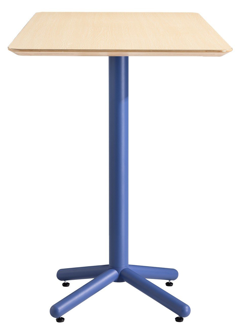 Mesa LMARCO alta blue con HPL natural - MESAS