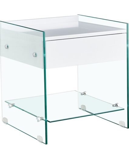 Mesa RLINGDA   cajón white - Mesas auxiliares y de centro