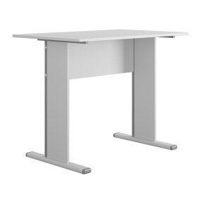 Mesa  oficina WORK  bi  platino - Mesas de Oficina