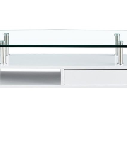 Mesa WARKNE baja estante white - Mesas auxiliares y de centro