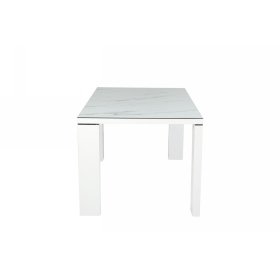 Mesa YALRO lacada white - Mesas de comedor