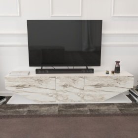 Mueble  TV LETOVI   white 1 - MUEBLES PARA SALÓN