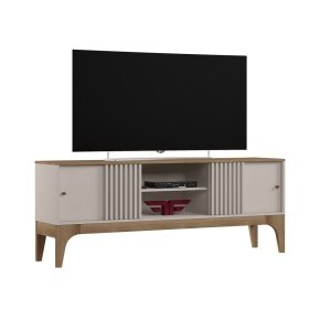 Mueble TV ANCIREFLO white roto cedr - SALÓN