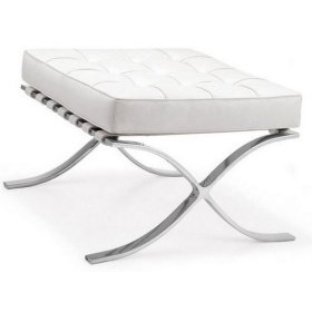 Ottoman RNABA   inoxidable l top white - Butacas y Sillones de diseño