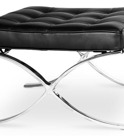 Ottoman RNABA   inoxidable l top black - Butacas y Sillones de diseño