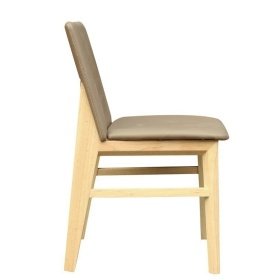 Silla LPESA   haya natural simill brown - Sillas de madera