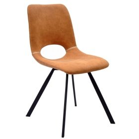 Silla BESNTIA FED  simill brown claro - Sillas tapizadas