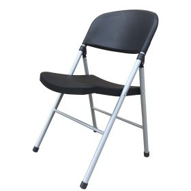 Silla ACHBE plegable  plata  black - SILLAS