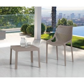 Silla BILL   antracita - Sillas de exterior