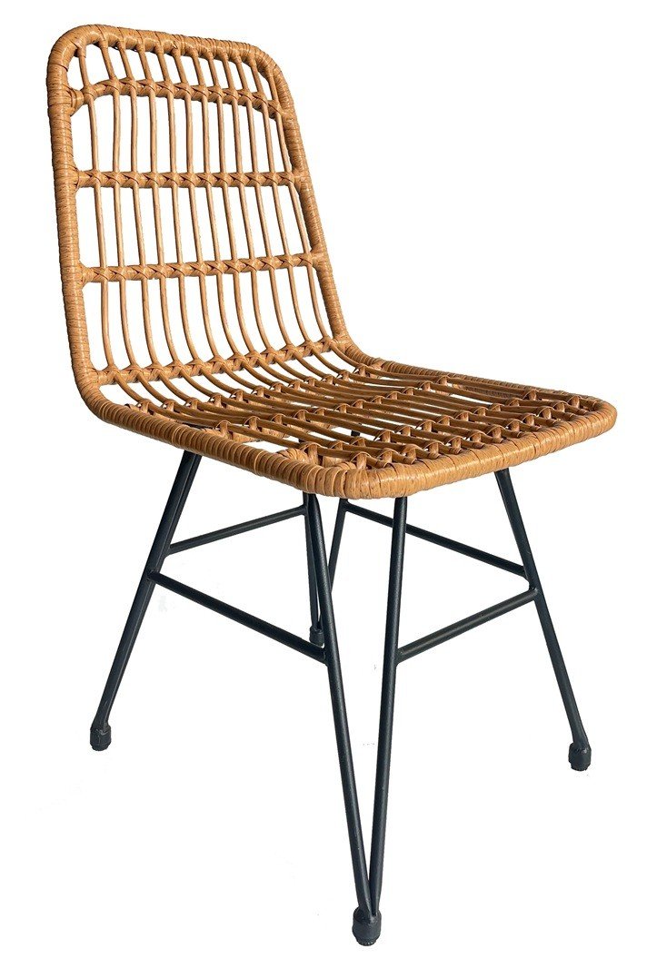 Silla INEBRU beige - Sillas de ratán y cuerda