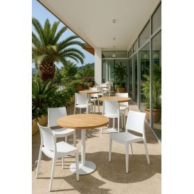 Silla PRICA   anti UV  white - SILLAS