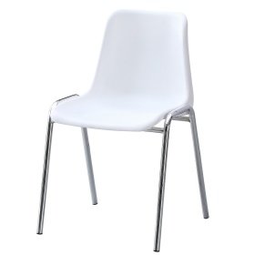Silla SARCACA    white - Sillas de metal y plástico