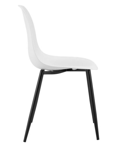 Silla CLUN black  white - SILLAS