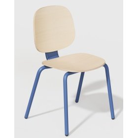 Silla LMARCO blue con HPL natural - SILLAS