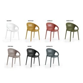 Silla SMOSCO   tórtora - Sillas de exterior