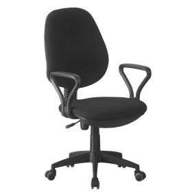 Silla  oficina VOYNE     contacto permante  black - OFICINA