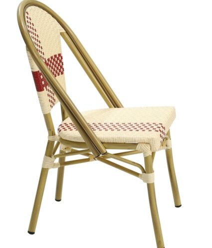 Silla ERRNIGA    beige RED - SILLAS