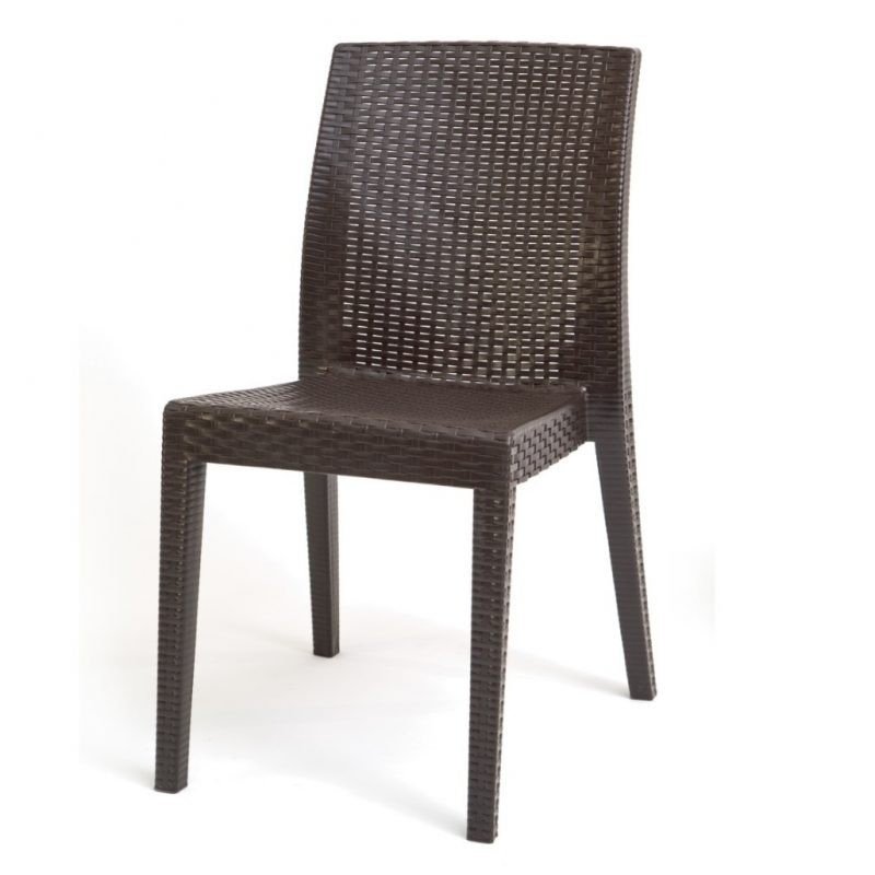 Silla GLAD brown chocolate - SILLAS